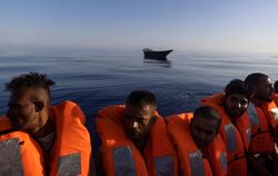Migranten - Rettungen im Mittelmeer
