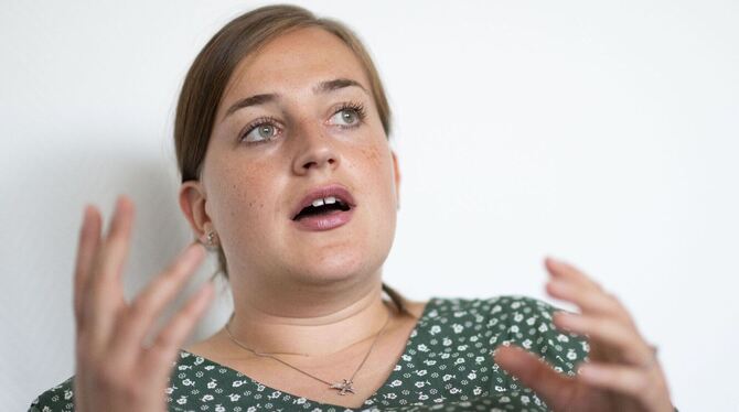Grünen-Parteivorsitzende Lena Schwelling Grünen-Parteivorsitzende Lena Schwelling