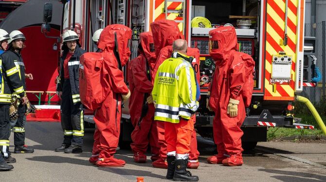 Brand in Gießerei in Nersingen
