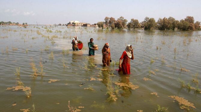 Überschwemmungen in Pakistan