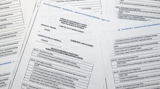 Nach Durchsuchung bei Trump Nach Durchsuchung bei Trump