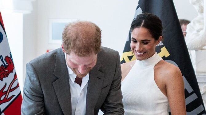 Prinz Harry und Meghan zu Besuch in Düsseldorf