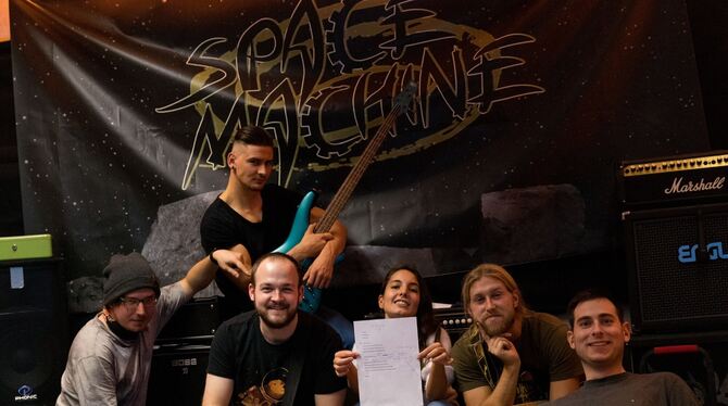 Spacemachine ist eine von fünf Bands, die beim Represent-Festival auftreten.  FOTO: PR