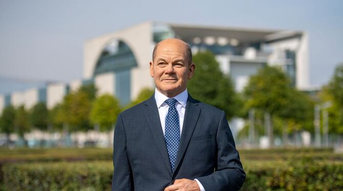 Wachsfigur von Bundeskanzler Scholz enthüllt