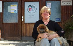 Heidi Renner gibt Hunden im Tierheim Reutlingen ein Zuhause. 