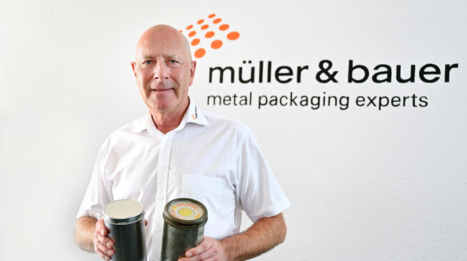 Richard Hönes, Geschäftsführer des traditionsreichen Dosenherstellers Müller & Bauer, hört auf.  FOTO: PIETH