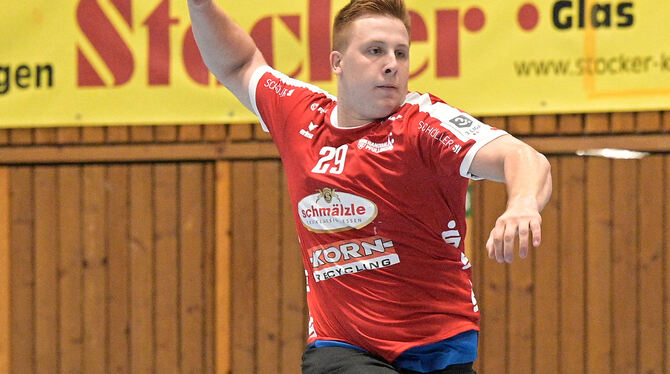 Greift am Samstag für den Drittligisten VfL Pfullingen und am Sonntag für den Bundesligisten Frisch Auf Göppingen zum Ball: Nils