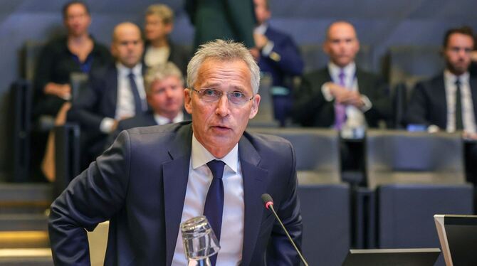 Nato-Generalsekretär Stoltenberg Nato-Generalsekretär Stoltenberg