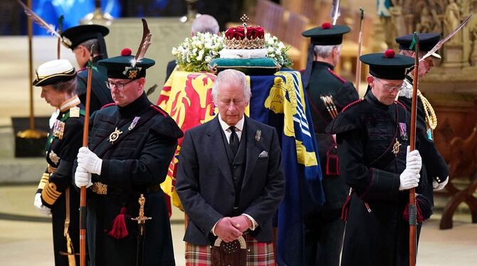 Nach dem Tod von Königin Elizabeth II.