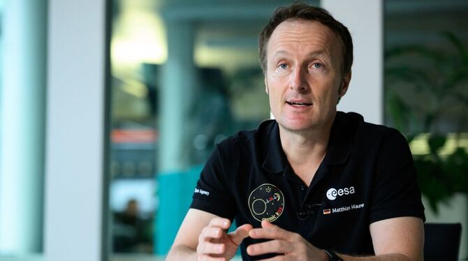 Astronaut Matthias Maurer