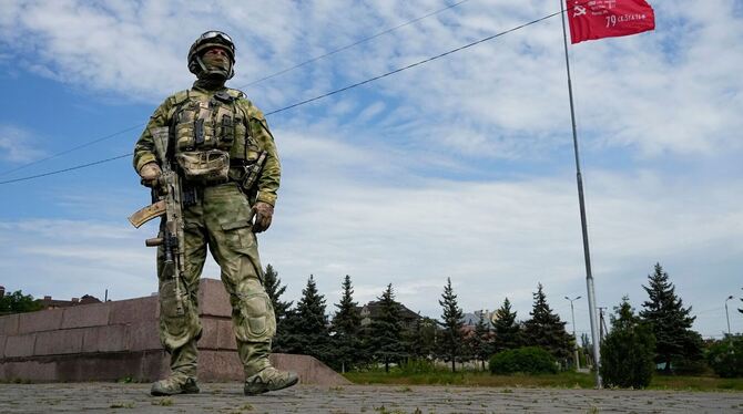 Russischer Soldat Russischer Soldat