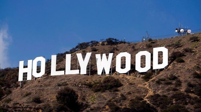 »Hollywood«-Schriftzug