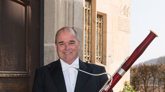 Fagottist Albrecht Holder,