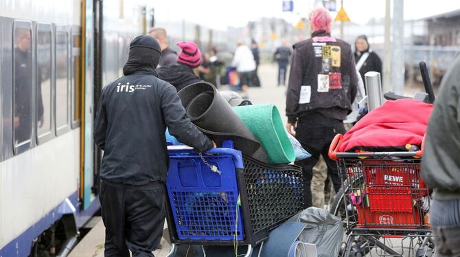 Punk-Protestcamp geräumt