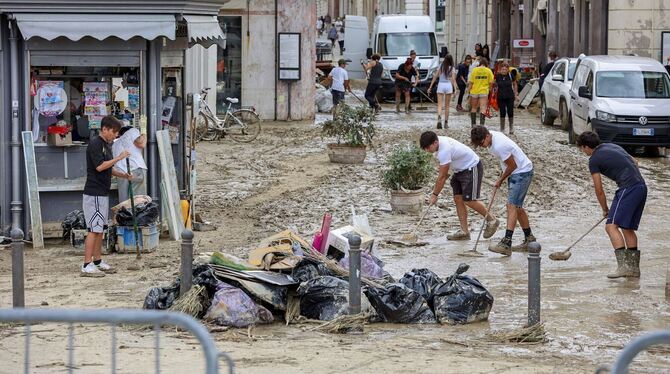 Überschwemmungen in Italien