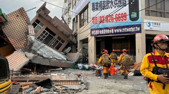 Erdbeben in Taiwan
