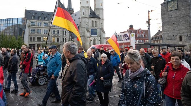 Demonstrationen in Sachsen-Anhalt