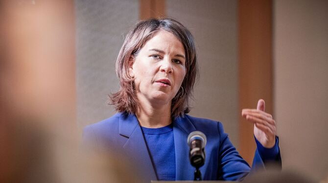 Außenministerin Annalena Baerbock Außenministerin Annalena Baerbock