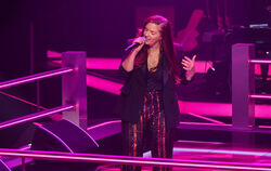 Dusslinger Sängerin Bella Robin bei "The Voice of Germany".
