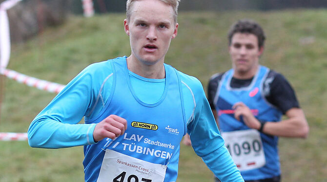 Für den Tübinger Langstreckenläufer Silvan Rauscher lief es bei der DM wie am Schnürchen. FOTO: GÖRLITZ