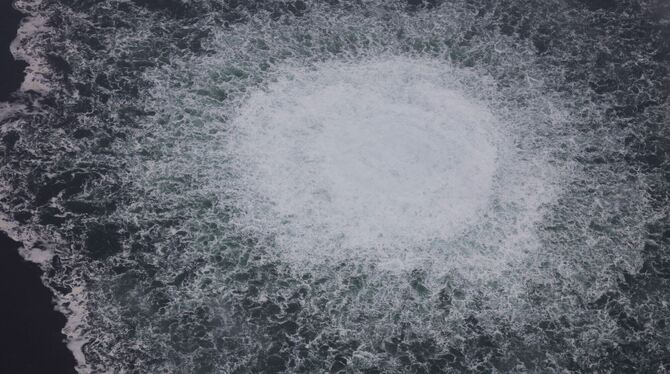 Gasleck bei Nord Stream 1