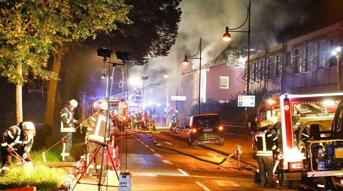 Wohnhausbrand in Bretten