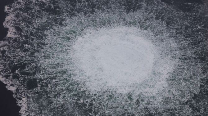 Gasleck bei Nord Stream 1