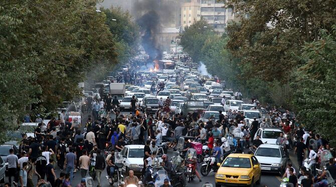 Proteste in Tehran