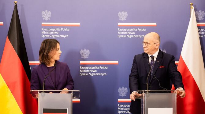 Außenministerin Baerbock in Polen