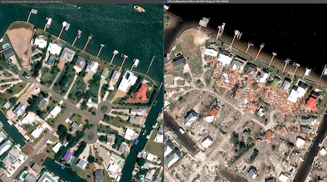 Nach Hurrikan »Ian«