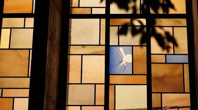 Fenster von Synagoge in Hannover