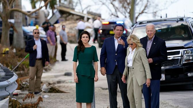 US-Präsident Biden - Besuch in Florida