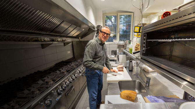 In Zukunft bleibt die Küche kalt: Bernd Kreis wartete vergeblich auf Unterstützung aus Peru für seine Spezialitäten.  FOTO: LG/P