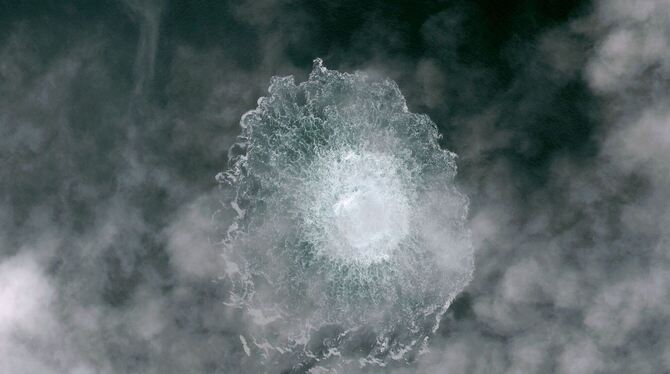 Gaslecks in der Ostsee