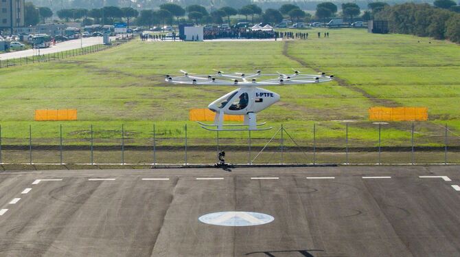 Testflug Volocopter