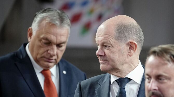 Orban und Scholz Orban und Scholz