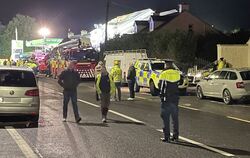 Explosion an Tankstelle in Irland