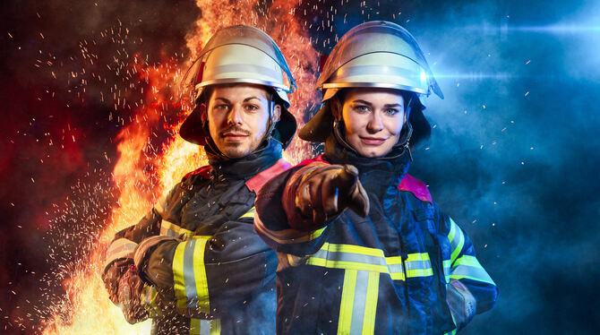Immer mehr Frauen gibt es bei vielen Feuerwehren, so auch der in Metzingen. Sollen also auch die weiblichen Formen in die Feuerw