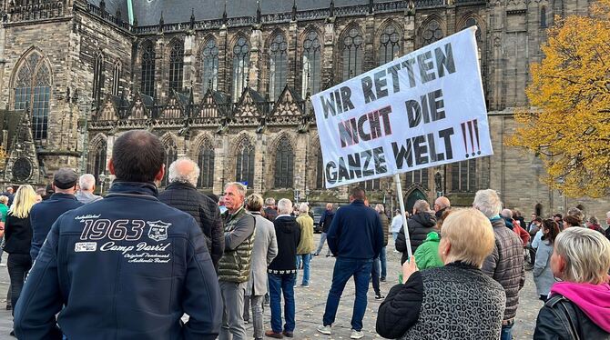 Demonstrationen in Magdeburg