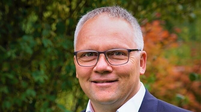 Reinhold Teufel  will Bürgermeister in Trochtelfingen  werden.