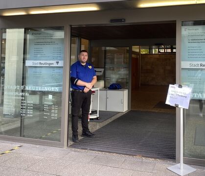 Wer einen Termin im Reutlinger Bürgeramt wahrnehmen will, muss das vorab vereinbart haben.
