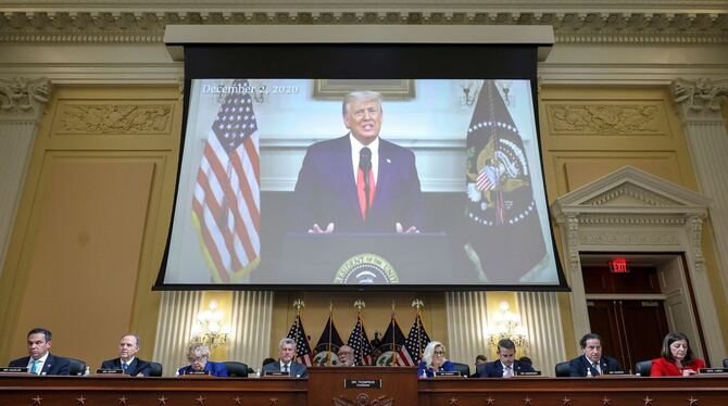 Anhörung im Ausschuss zum Angriff auf US-Kapitol Anhörung im Ausschuss zum Angriff auf US-Kapitol
