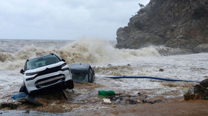 Unwetter in Griechenland