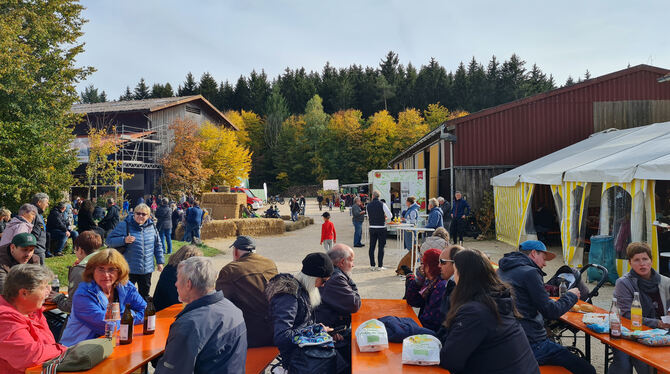 Das Mariaberger Hoffest bot auch in diesem Jahr bei bestem Wetter Unterhaltung und Informationen für Groß und Klein.  FOTOS: MAR
