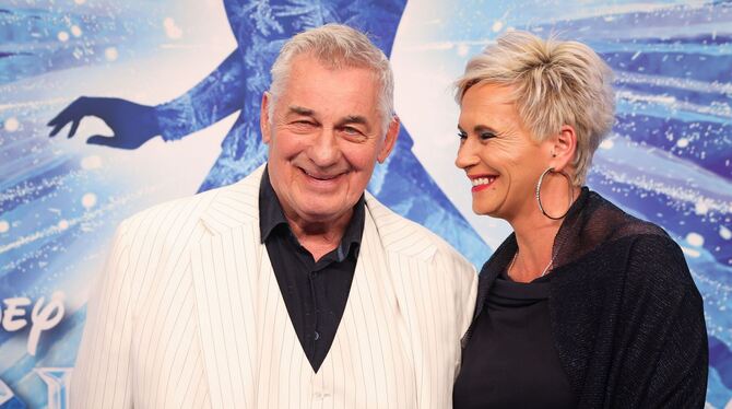 Heinz Hoenig mit Frau Annika