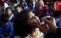 Impfung gegen Polio in Pakistan