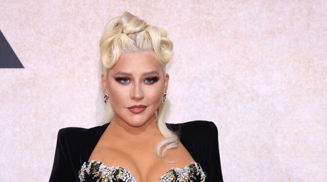 Sängerin Christina Aguilera Sängerin Christina Aguilera