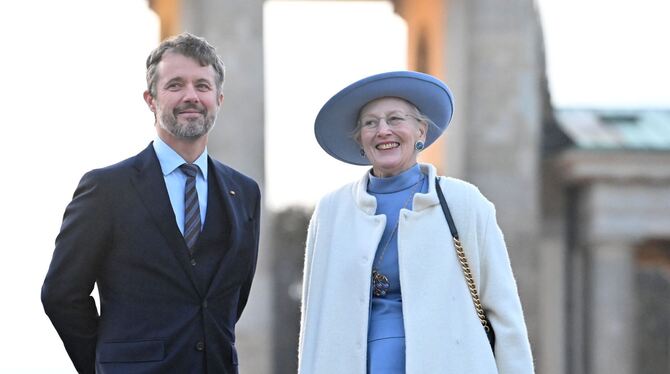 Kronprinz Frederik und Königin Margrethe II.