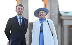 Kronprinz Frederik und Königin Margrethe II.