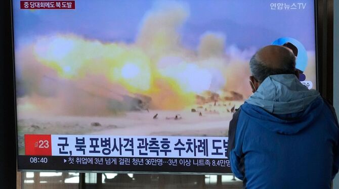 Militärübung Nordkorea